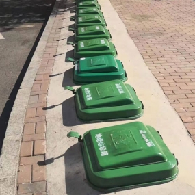辽宁绿岛科技有限公司开发了一款全新地埋垃圾桶！
